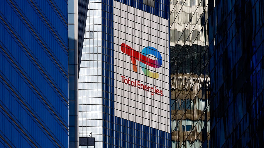 <div class="paragraphs"><p>Logo of French oil and gas company TotalEnergies.</p></div>