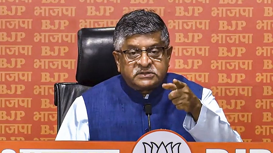 <div class="paragraphs"><p>Senior BJP leader Ravi Shankar Prasad.&nbsp;</p></div>
