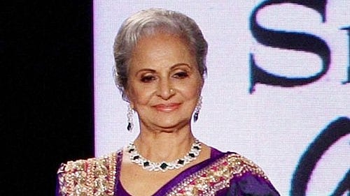 <div class="paragraphs"><p>Waheeda Rehman.</p></div>