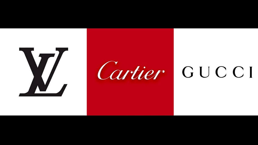 <div class="paragraphs"><p>Representative image of Louis Vuitton, Cartier and Gucci logo.</p></div>