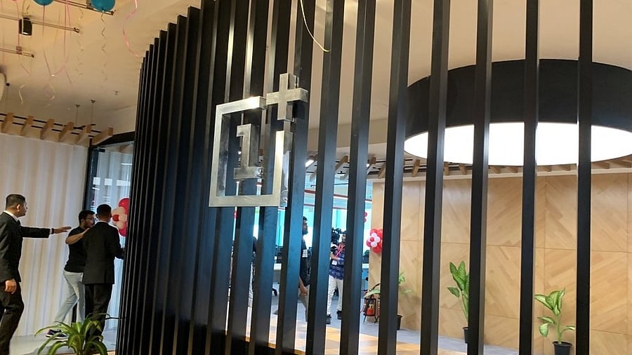 <div class="paragraphs"><p>File Photo: OnePlus logo at its R&D office in Hyderabad, India. </p></div>