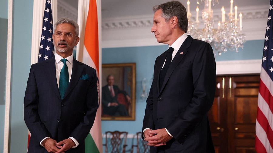 <div class="paragraphs"><p>US Secretary of State Antony Blinken meets with India's External Affairs Minister Subrahmanyam Jaishankar in Washington, US.&nbsp;</p></div>