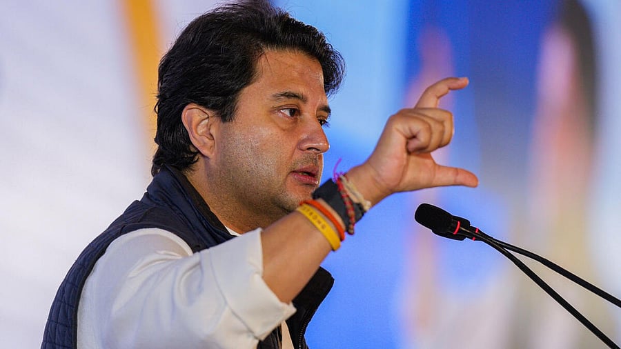 <div class="paragraphs"><p>Union minister and BJP leader Jyotiraditya Scindia. </p></div>