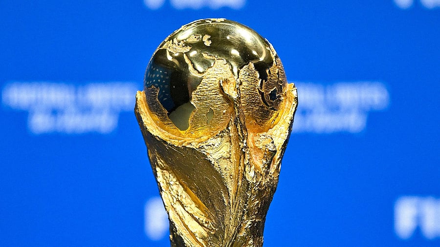 <div class="paragraphs"><p>The FIFA World Cup trophy.</p></div>
