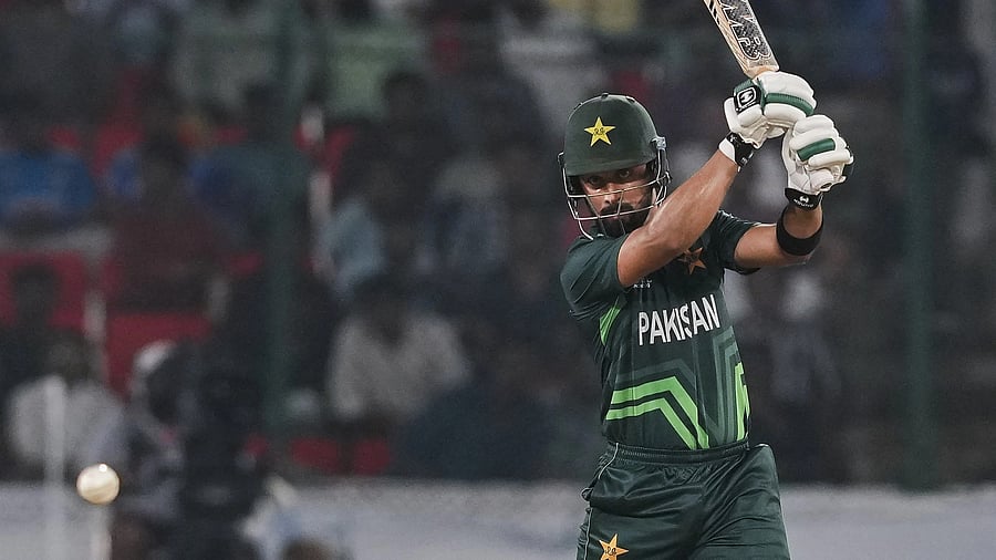 <div class="paragraphs"><p>Pakistan's Abdullah Shafique plays a shot during the ICC Men's ODI World Cup 2023.</p></div>