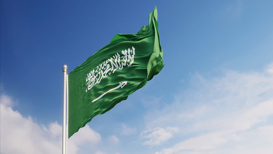 <div class="paragraphs"><p>Saudi Arabia flag. </p></div>