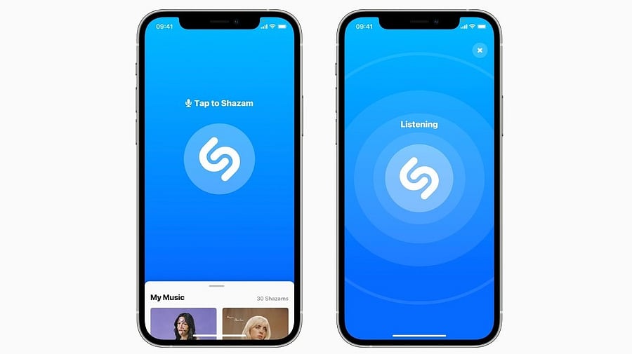 <div class="paragraphs"><p>The Shazam app on Apple iPhone. </p></div>
