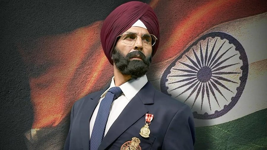 <div class="paragraphs"><p>Akshay Kumar on the poster of&nbsp;<em>Mission Raniganj</em>.</p></div>