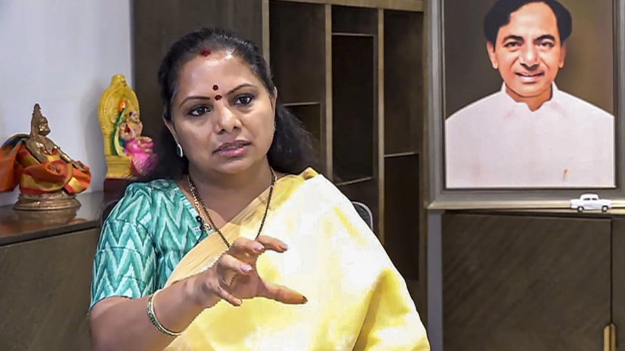 <div class="paragraphs"><p>BRS leader K Kavitha.</p></div>