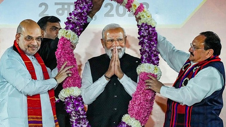 <div class="paragraphs"><p>Amit Shah, Narendra Modi and JP Nadda.</p></div>