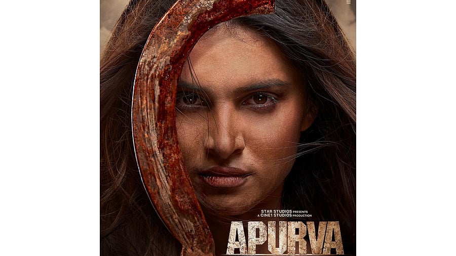 <div class="paragraphs"><p>Official poster of Tara Sutaria's 'Apurva'.</p></div>