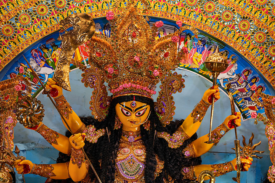 <div class="paragraphs"><p>Representative image of Goddess Durga idol.</p></div>