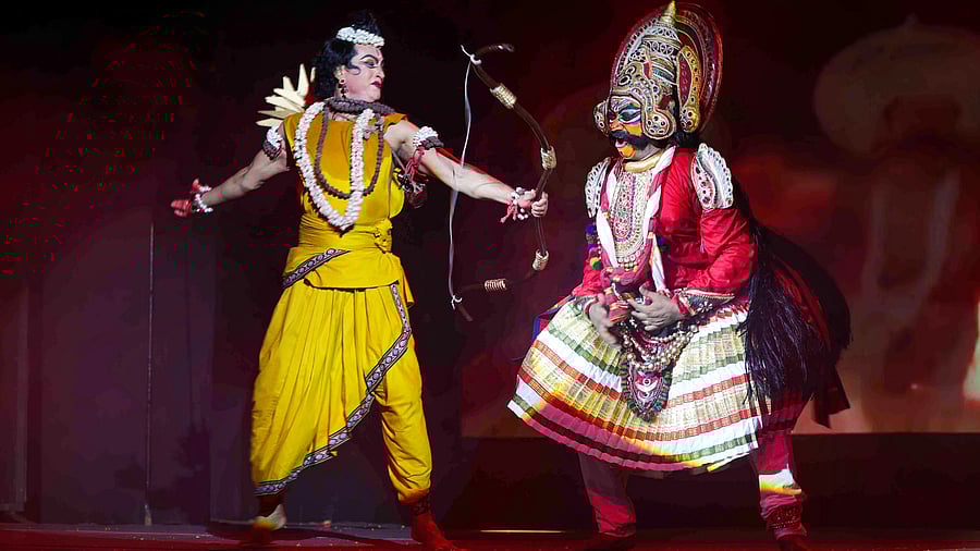 <div class="paragraphs"><p>A scene from Shriram Bharatiya Kala Kendra's 'Shri Ram' dance drama. </p></div>