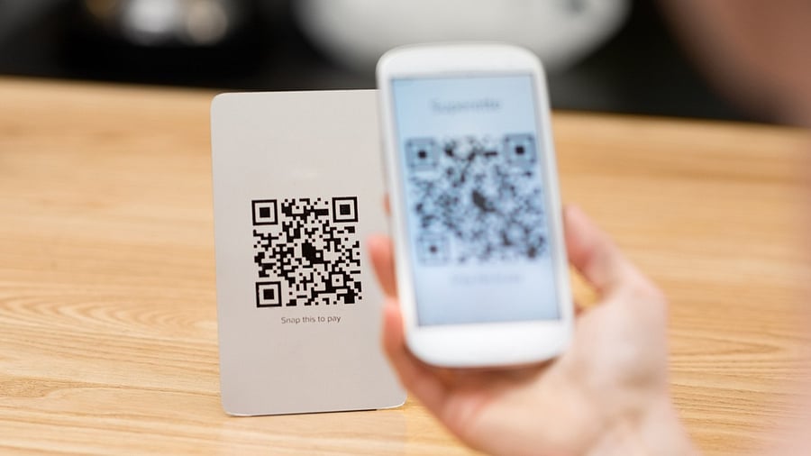 <div class="paragraphs"><p>Representative image of a cashless payment being done,</p></div>