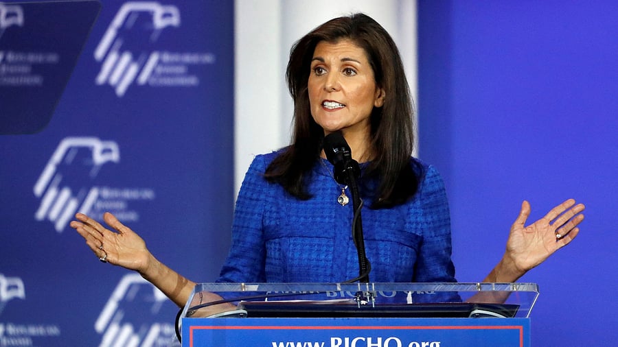 <div class="paragraphs"><p>Republican US presidential candidate Nikki Haley.</p></div>