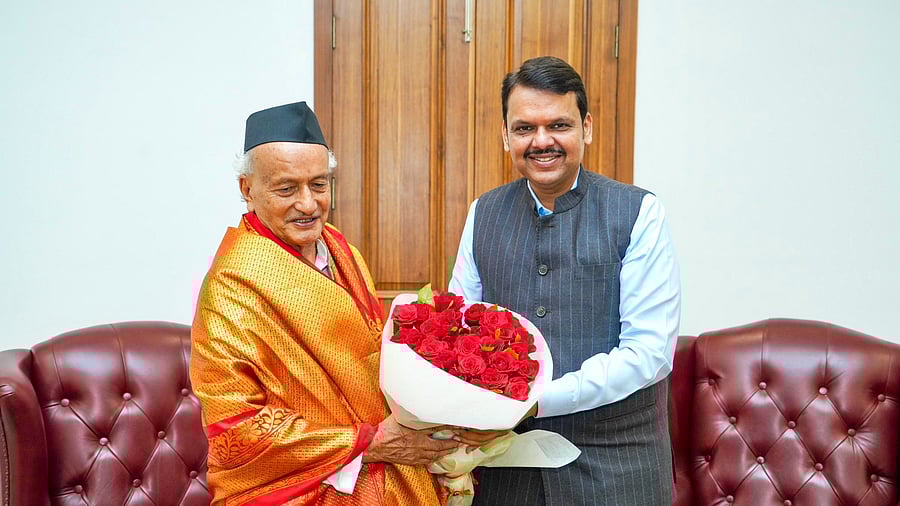 <div class="paragraphs"><p>Bhagat Singh Koshyari and&nbsp;Devendra Fadnavis.</p></div>