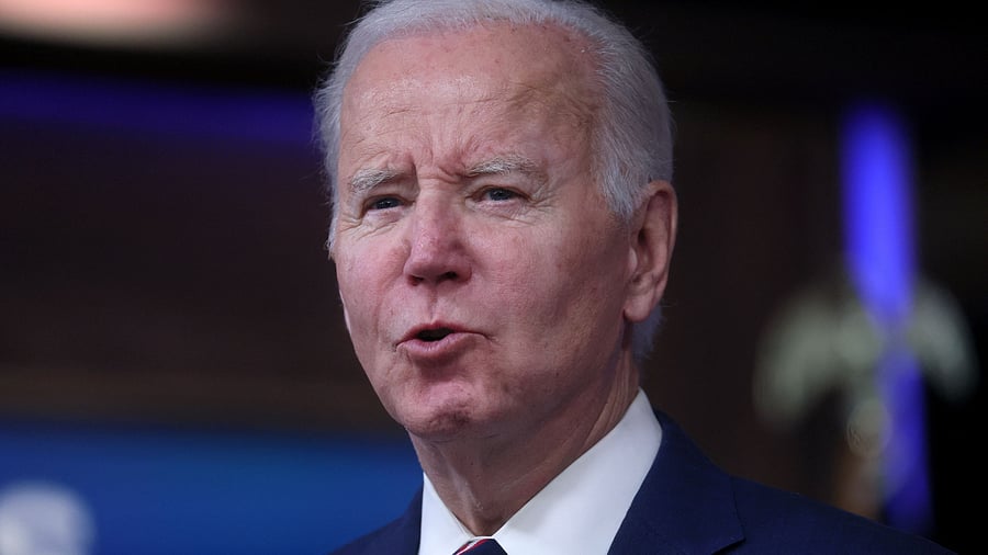 <div class="paragraphs"><p>US President Joe Biden speaks at an event about the economy, at the White House campus in Washington, U.S., October 23, 2023. </p></div>