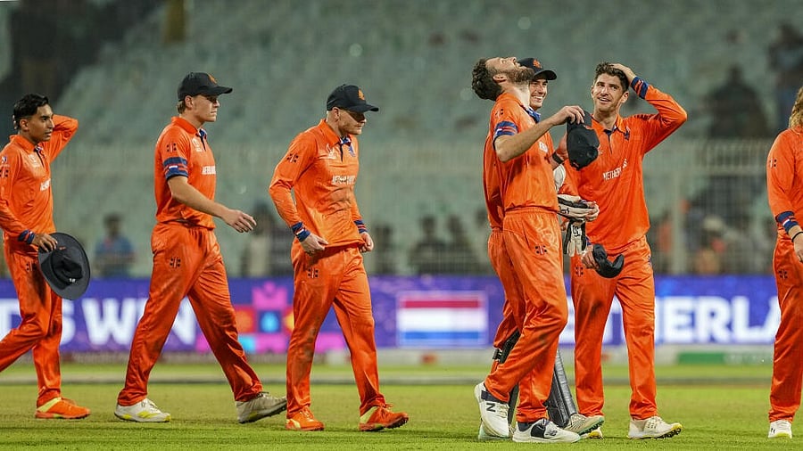 <div class="paragraphs"><p>Netherlands cricket team.</p></div>