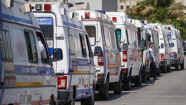 <div class="paragraphs"><p>Representative image of ambulances.</p></div>
