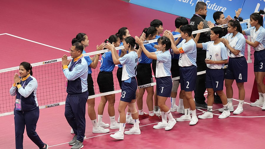 <div class="paragraphs"><p>Indian women's sepaktakraw team in Jinhua, China.</p></div>