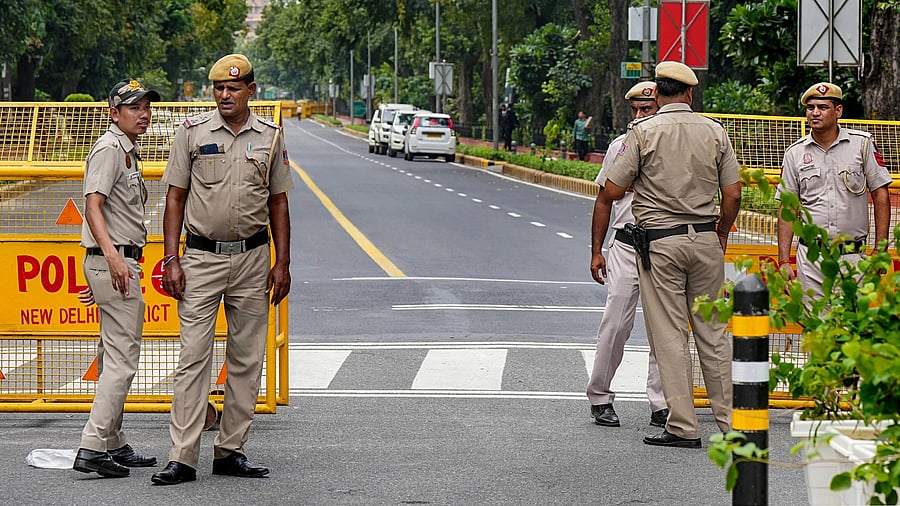 <div class="paragraphs"><p> Delhi Police personnel.&nbsp;</p></div>