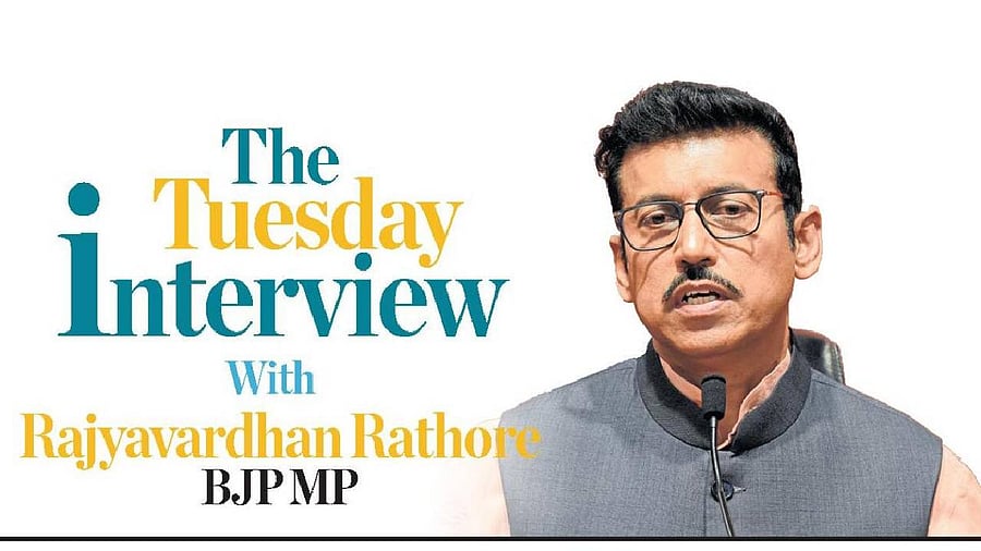 <div class="paragraphs"><p>BJP's&nbsp;Rajyavardhan Rathore.&nbsp;</p></div>