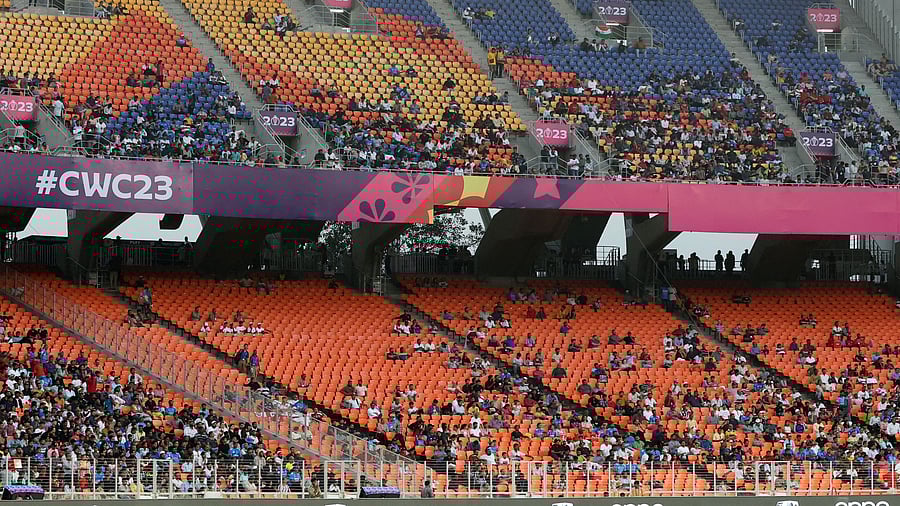 <div class="paragraphs"><p>Vast swathes of empty seats were witnessed in the opening clash between England and New Zealand. REUTERS&nbsp;</p></div>