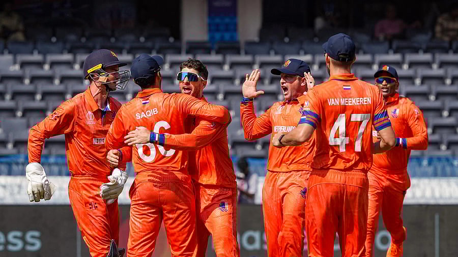 <div class="paragraphs"><p>Netherlands cricket team.</p></div>