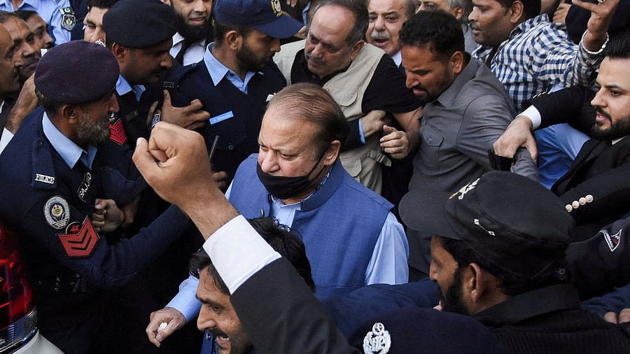 <div class="paragraphs"><p>File photo of Pakistan's former Prime Minister Nawaz Sharif.&nbsp;</p></div>