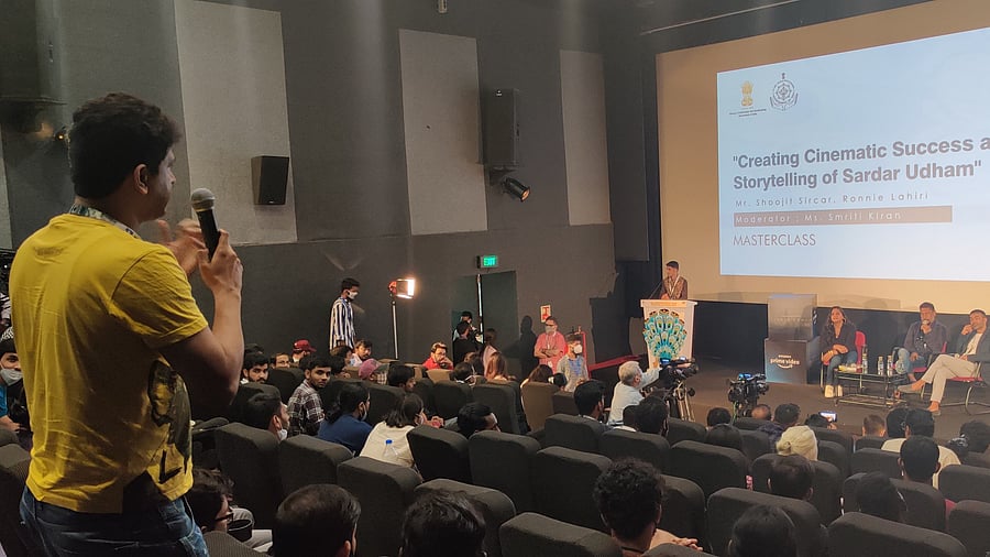 <div class="paragraphs"><p>An interactive session at IFFI 2021.</p></div>