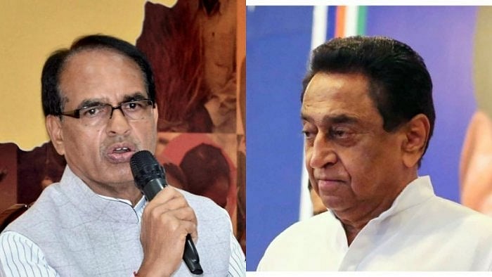 <div class="paragraphs"><p>Shivraj Singh Chouhan (L) and senior Congress leader Kamal Nath.</p></div>