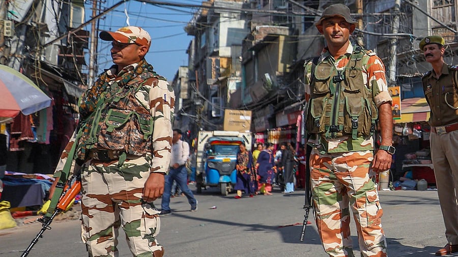 <div class="paragraphs"><p>Jammu and Kashmir security forces.</p></div>
