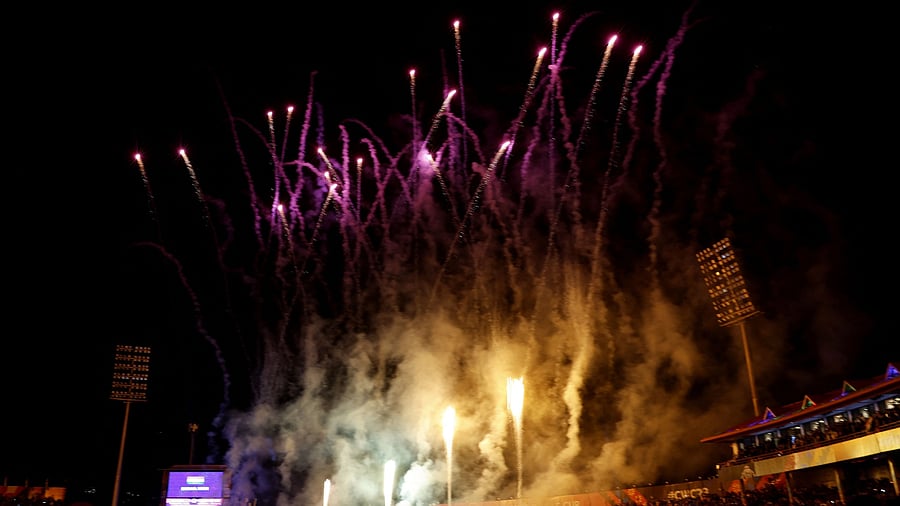 <div class="paragraphs"><p> India v New Zealand - Himachal Pradesh Cricket Association Stadium, Dharamsala.</p></div>