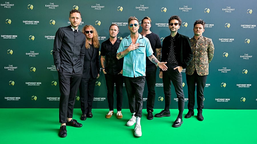 <div class="paragraphs"><p>Members of pop rock band OneRepublic</p></div>