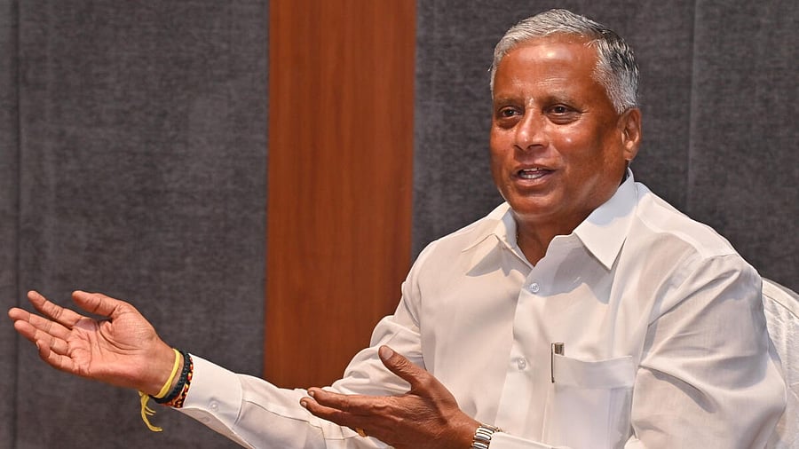 <div class="paragraphs"><p>Union Minister of State for Railways and Jal Shakti V Somanna</p></div>