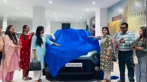 <div class="paragraphs"><p>In a video posted on his LinkedIn account, employees of the company are seen revealing their brand new cars. </p></div>