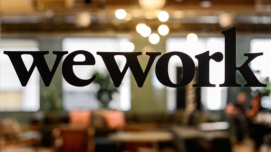 <div class="paragraphs"><p> A WeWork logo. </p></div>