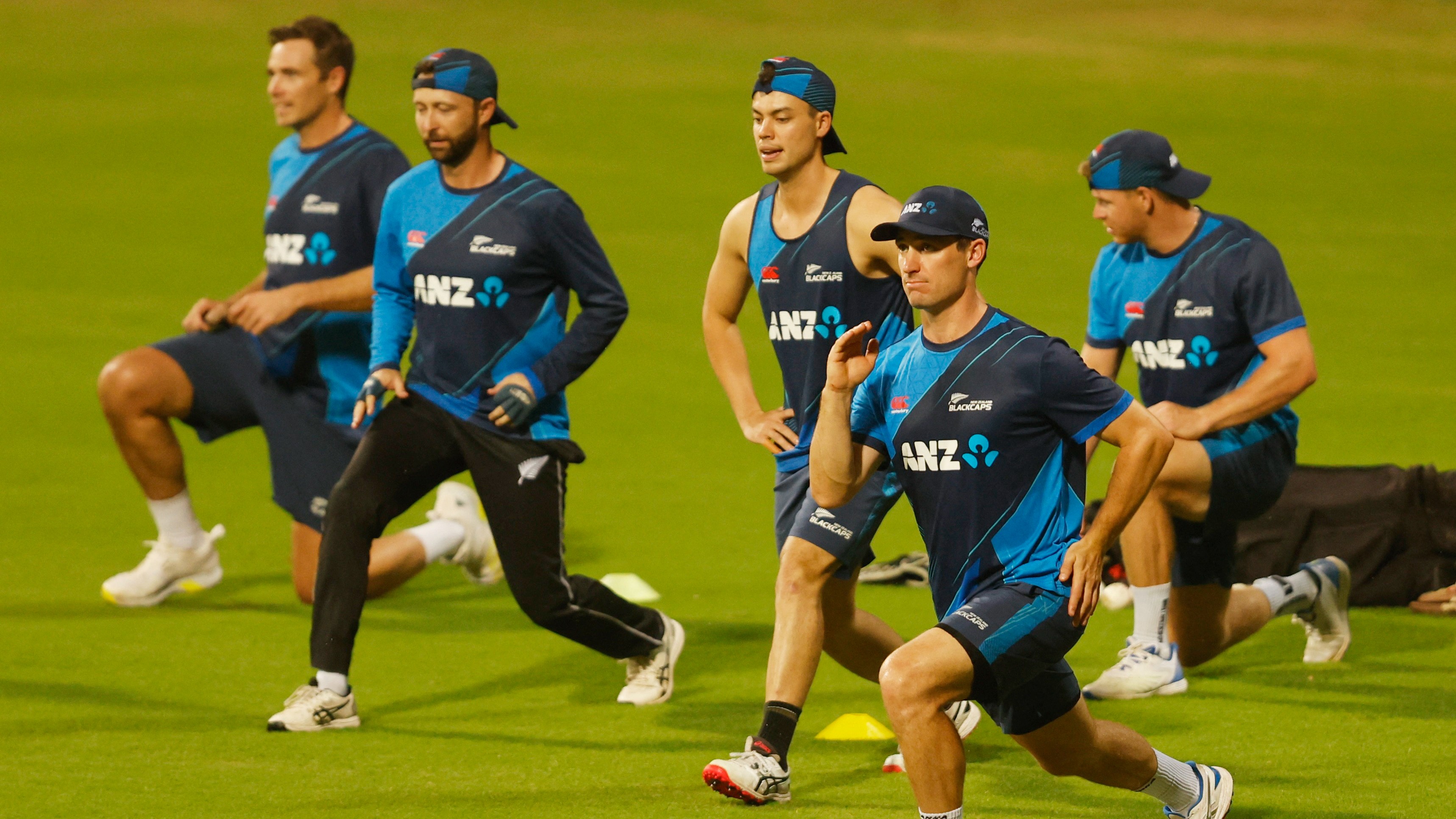 <div class="paragraphs"><p>New Zealand players during practice.</p></div>