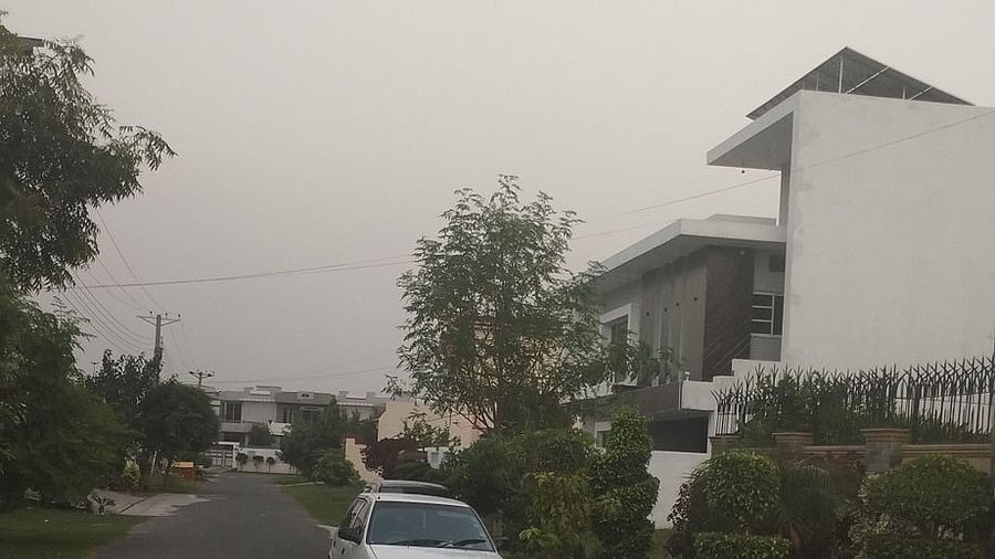 <div class="paragraphs"><p>View of smog in Pakistan.</p></div>