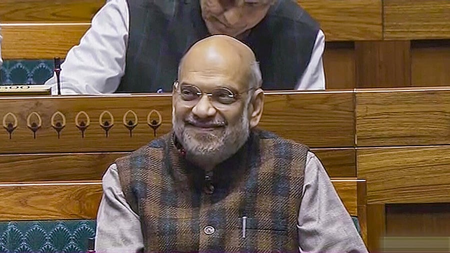 <div class="paragraphs"><p>Union Home Minister Amit Shah in the Lok Sabha</p></div>