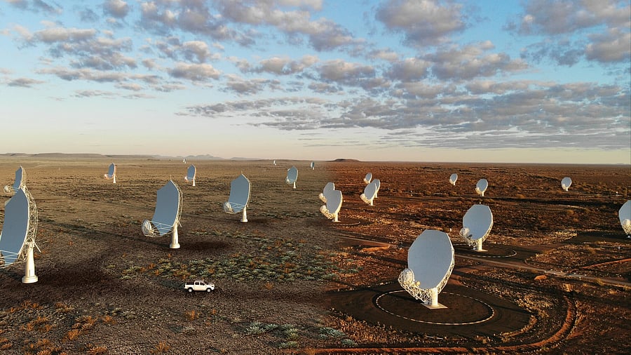 <div class="paragraphs"><p>Artist's impression of the SKA project<br></p></div>