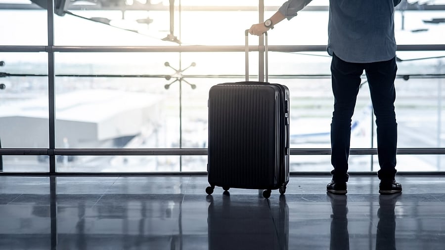 <div class="paragraphs"><p>Representative image of man setting out on trip.</p></div>