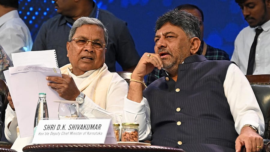 <div class="paragraphs"><p>Karnataka CM Siddaramaiah with Deputy CM D K Shivakumar</p></div>