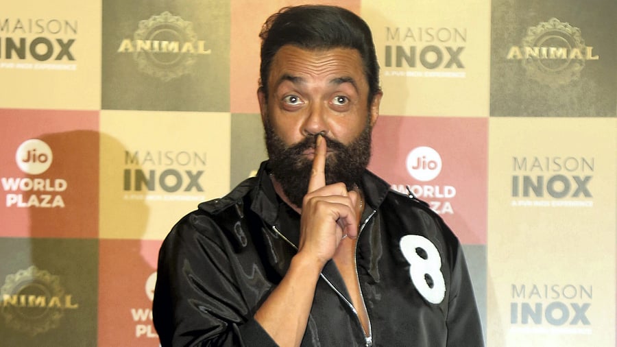 <div class="paragraphs"><p>Bollywood actor Bobby Deol during a promotional event for his film <em>Animal</em>, in Mumbai.</p></div>