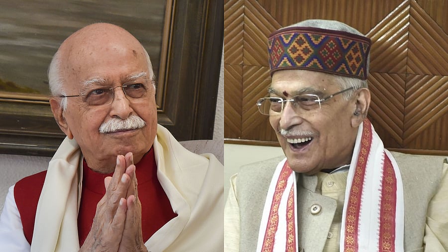 <div class="paragraphs"><p>BJP veterans L K Advani and Murli Manohar Joshi.</p></div>