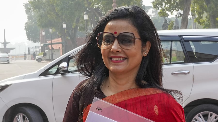 <div class="paragraphs"><p>TMC MP Mahua Moitra on the first day of the Winter session of Parliament, in New Delhi, Monday, Dec. 4, 2023</p></div>