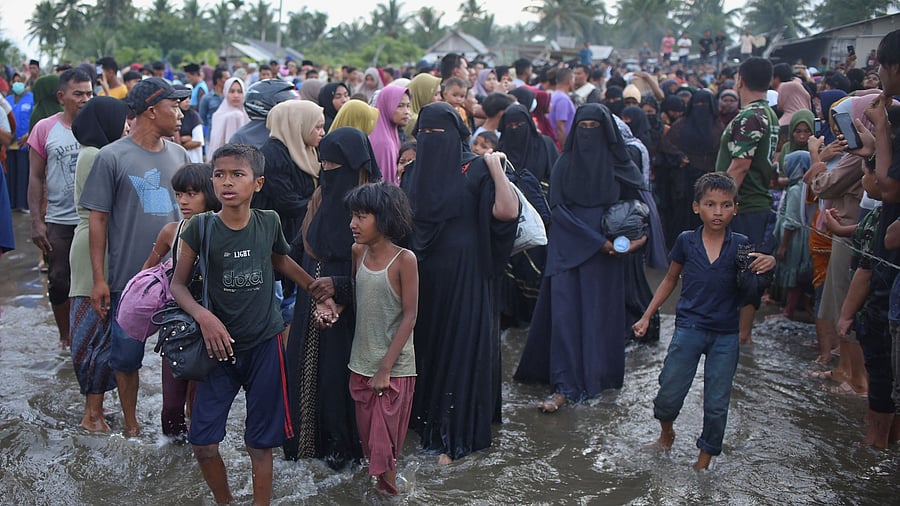 <div class="paragraphs"><p>Representative image of Rohingya Muslims in North Aceh, Indonesia.</p></div>