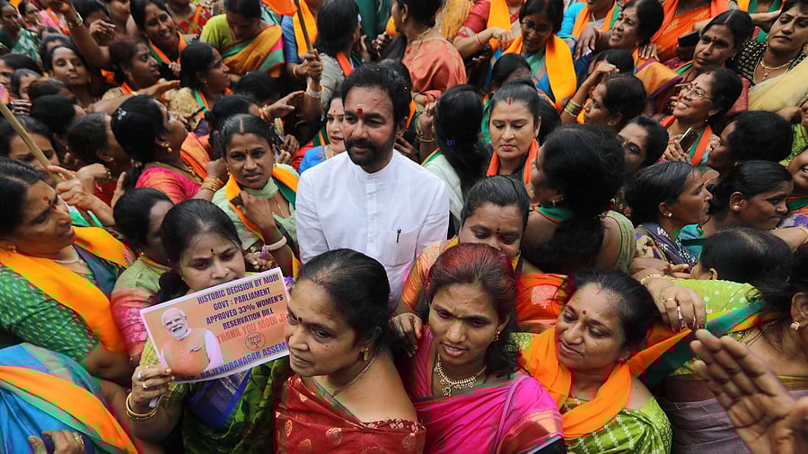 <div class="paragraphs"><p>The women's reservation bill reserves one-third of the seats in Lok Sabha, State legislative assemblies and the Delhi assembly.</p></div>