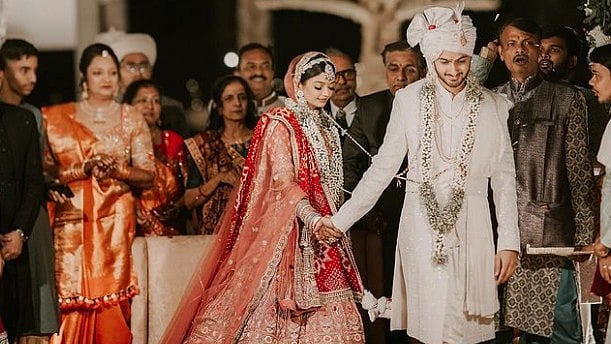 <div class="paragraphs"><p>The 24-year-old former child star shared photos from her wedding ceremony on Instagram.</p></div>