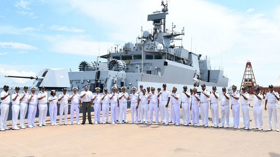 <div class="paragraphs"><p>The Indian Navy.</p></div>